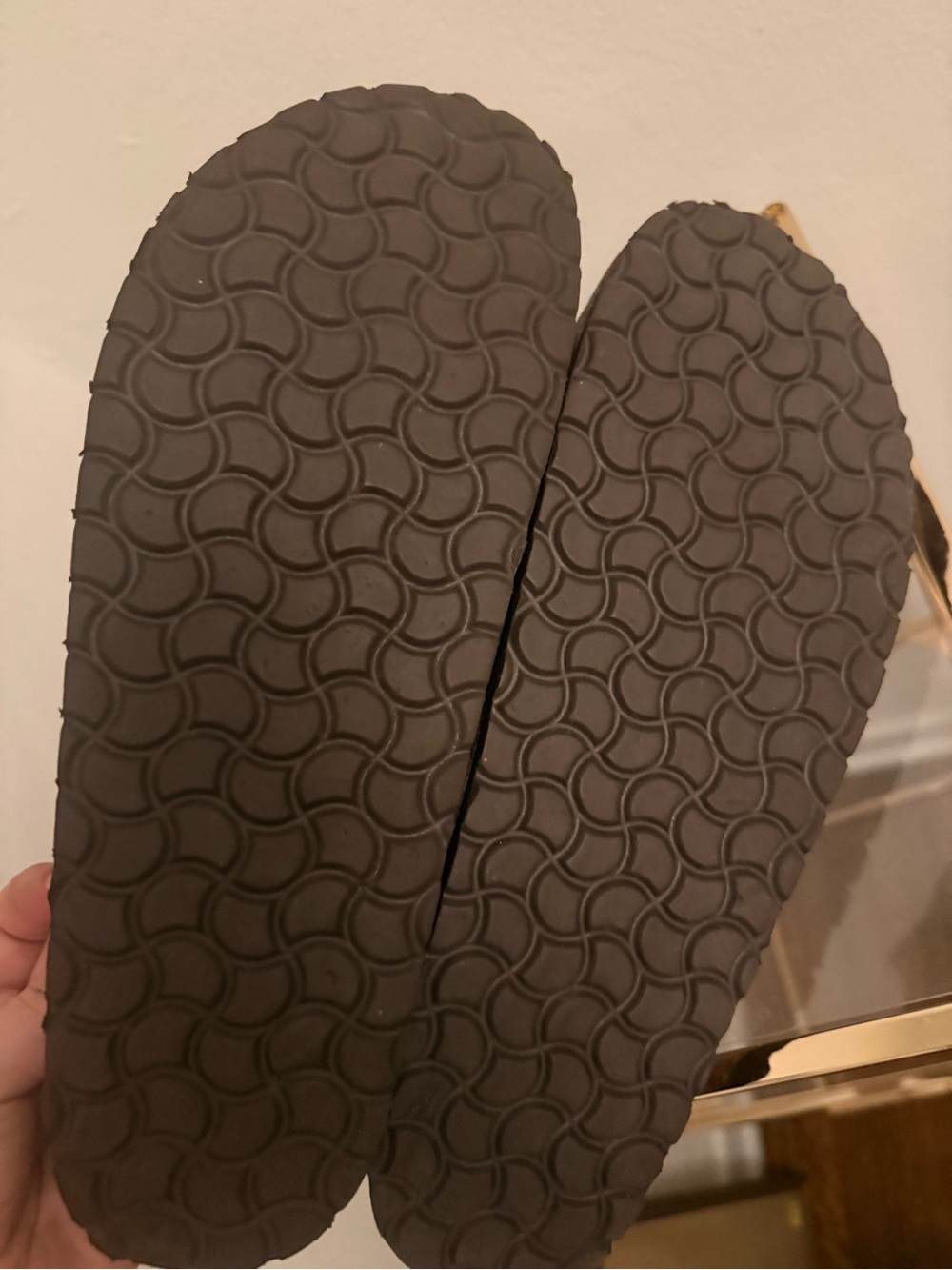 Cushionaire Suede Buckle Mules in Tan-Brown - Picture 4 of 5